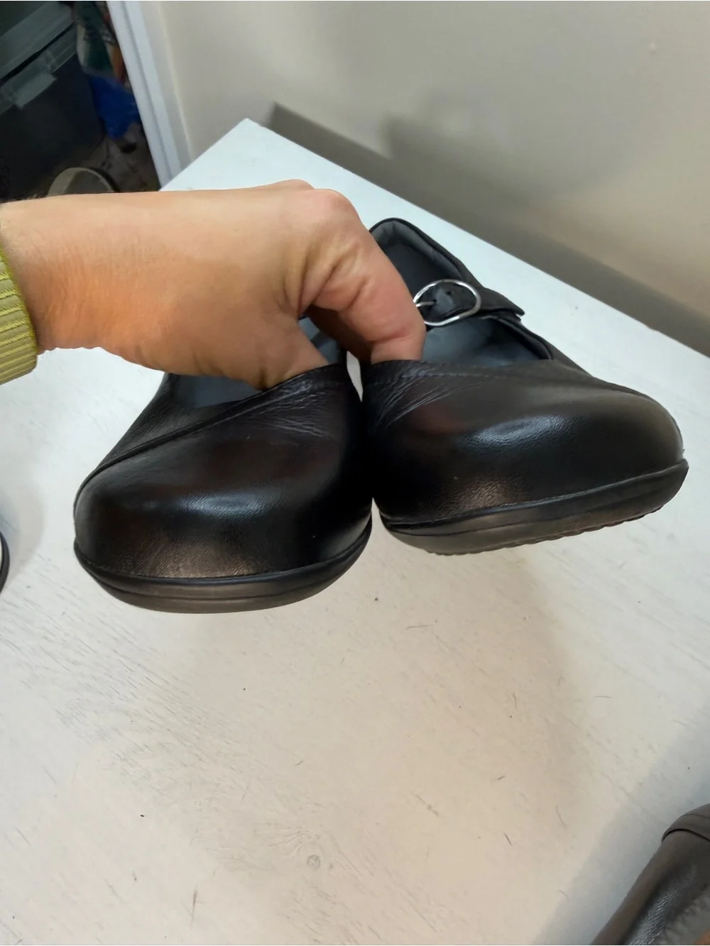 Dansko Fawna Mary Jane Shoes Womens EU 42 Black Leather Comfort Career